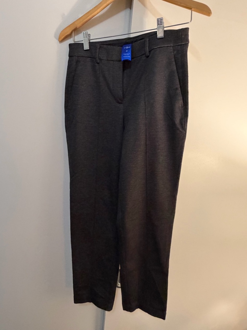 Kit and Ace Grey Tailored Trousers | Size 4 | Stretch Work Pants